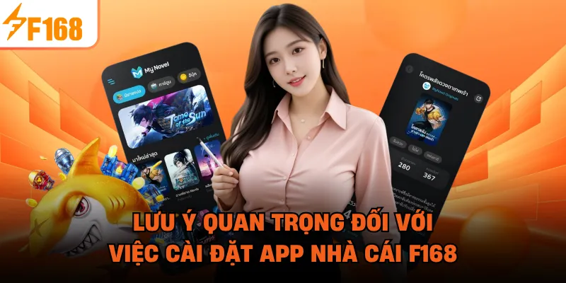 Lưu ý quan trọng đối với việc cài đặt app nhà cái F168