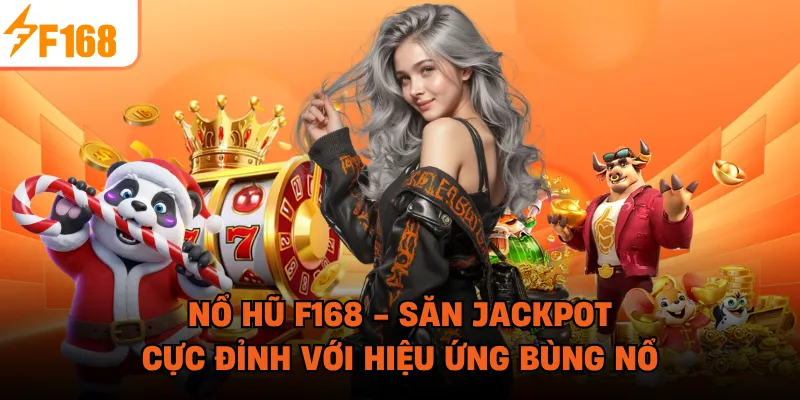 Nổ Hũ F168 - Săn Jackpot Cực Đỉnh Với Hiệu Ứng Bùng Nổ